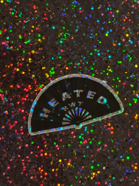 Heated - Sticker