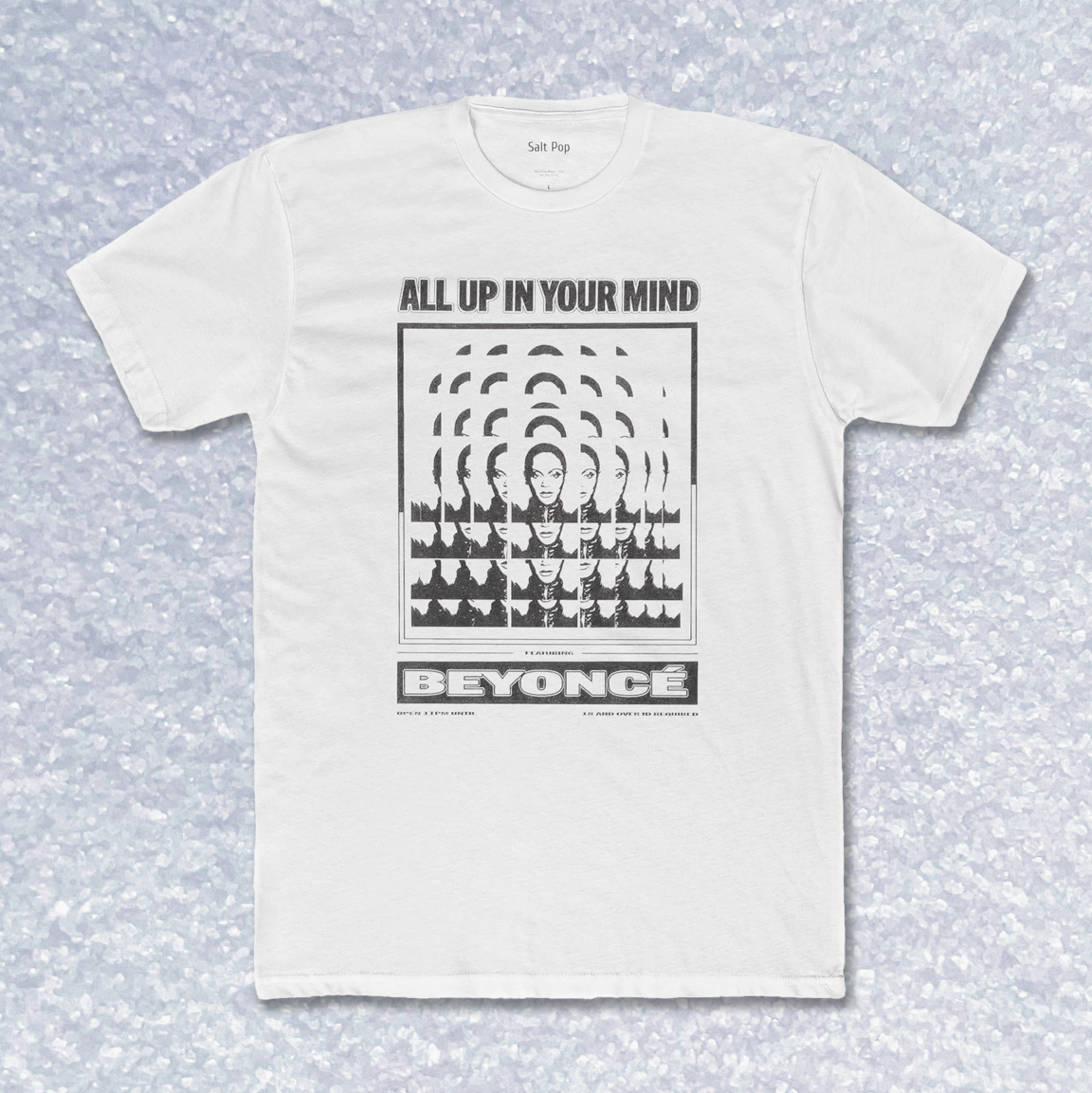 All Up In Your Mind - Vintage Style Tee