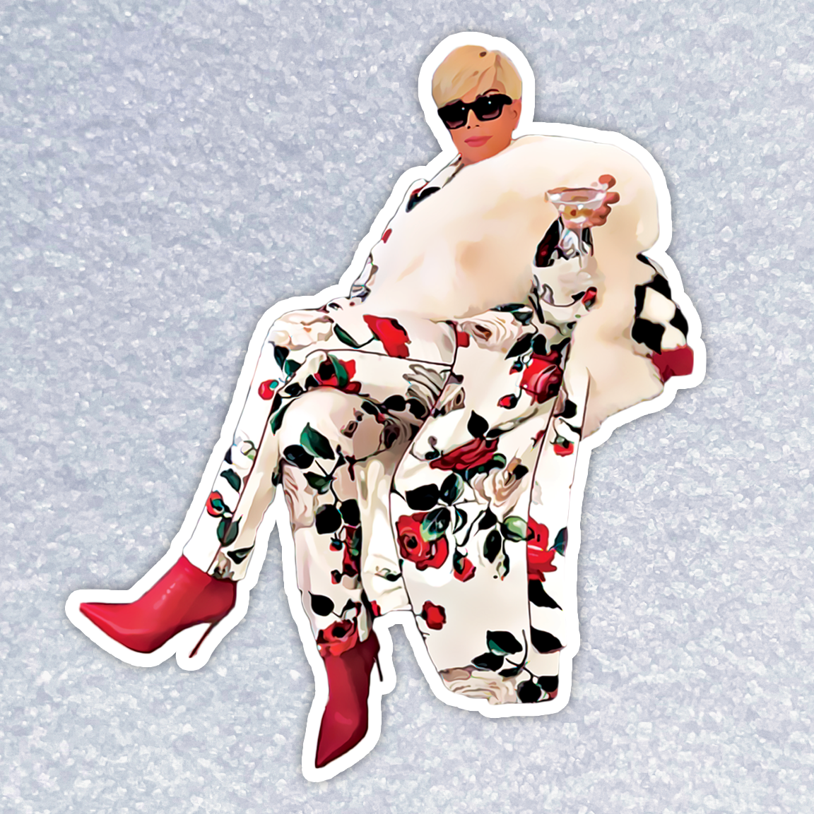 Kris' Cocktail - Sticker