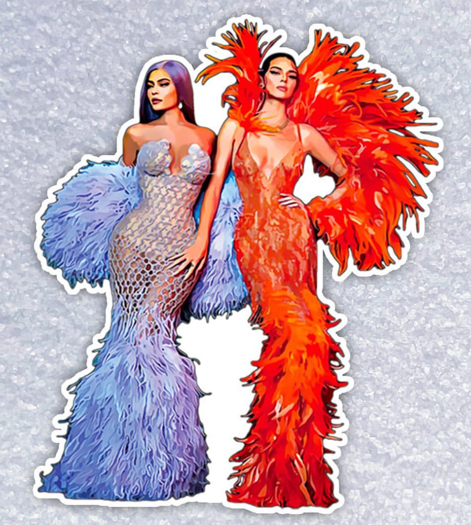 Met Gals - Sticker