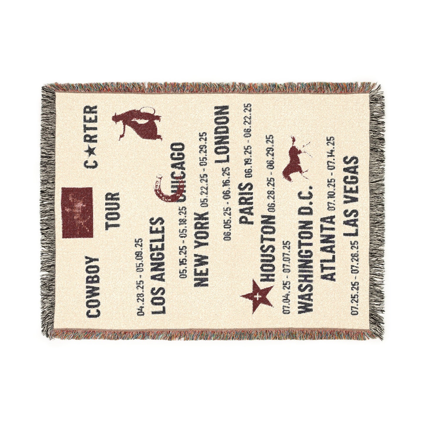 Cowboy Carter Tour - Woven Blanket