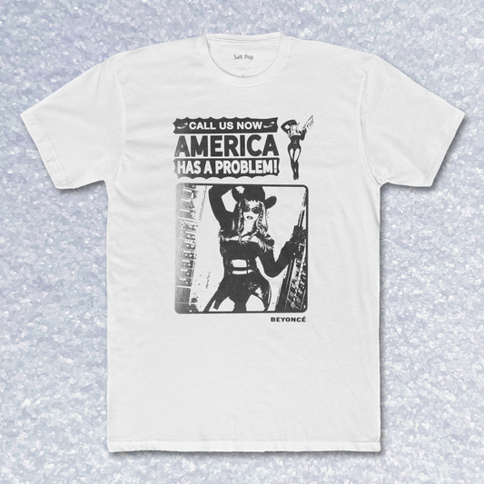 America Has a Problem - Vintage Style Tee