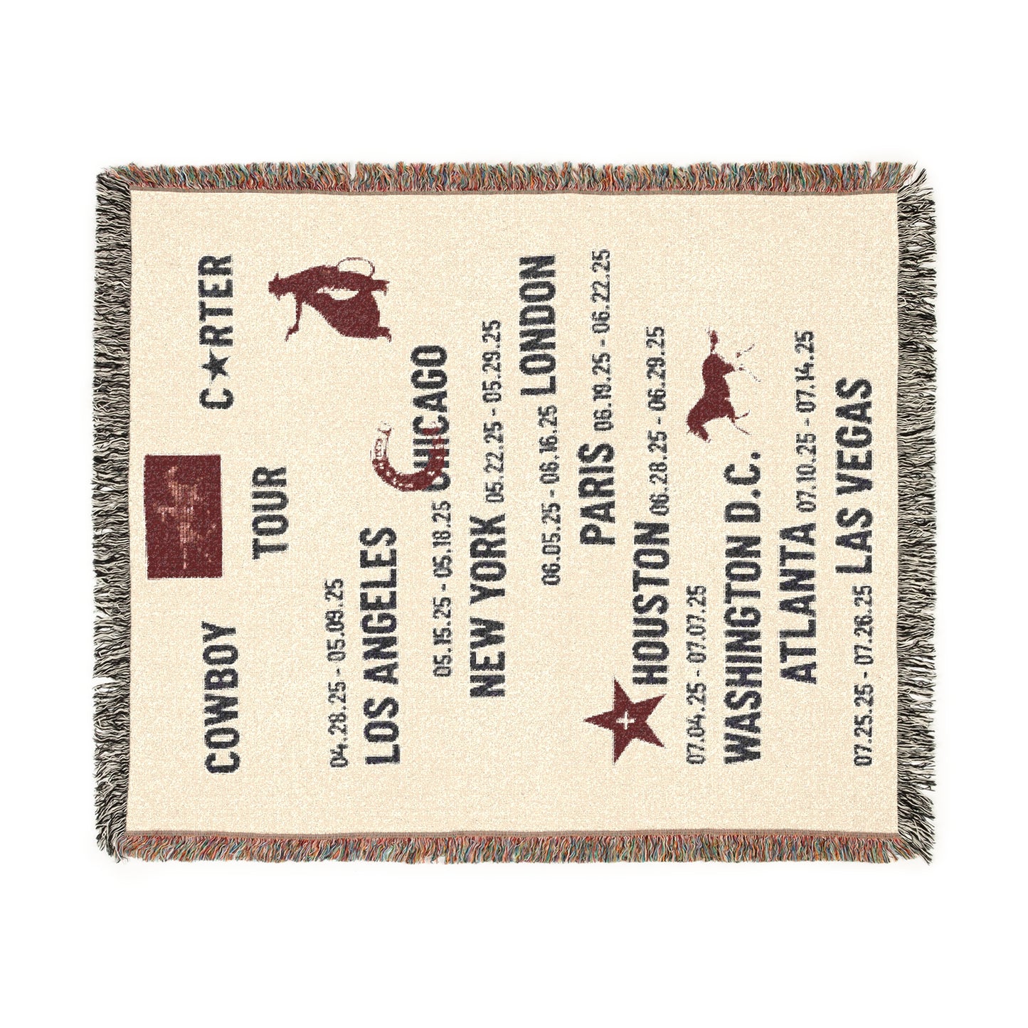 Cowboy Carter Tour - Woven Blanket