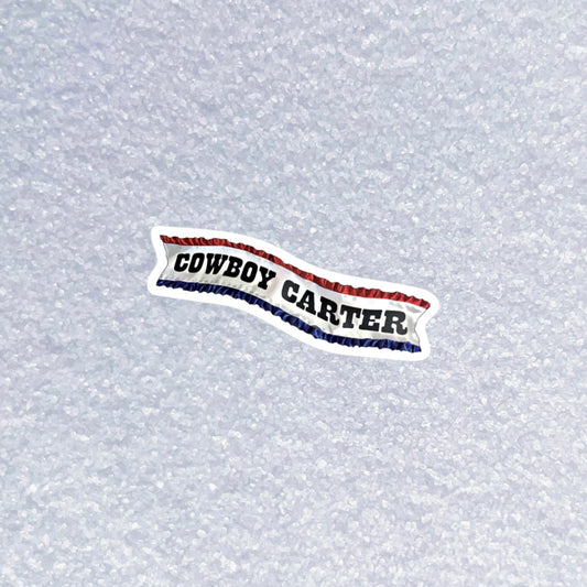 Cowboy Carter Sash - Sticker