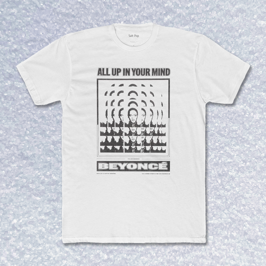 All Up In Your Mind - Vintage Style Tee