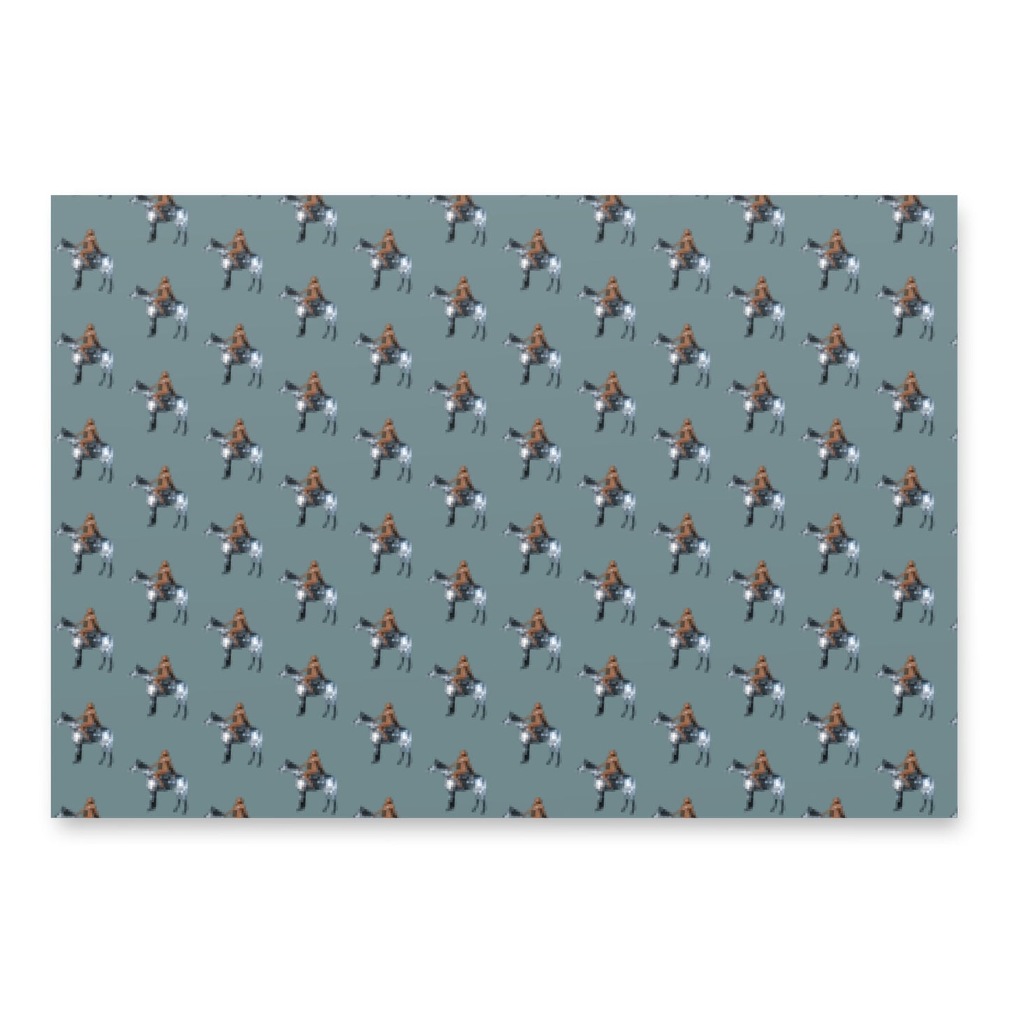 Ren-eight Bit Pixel - Wrapping Paper