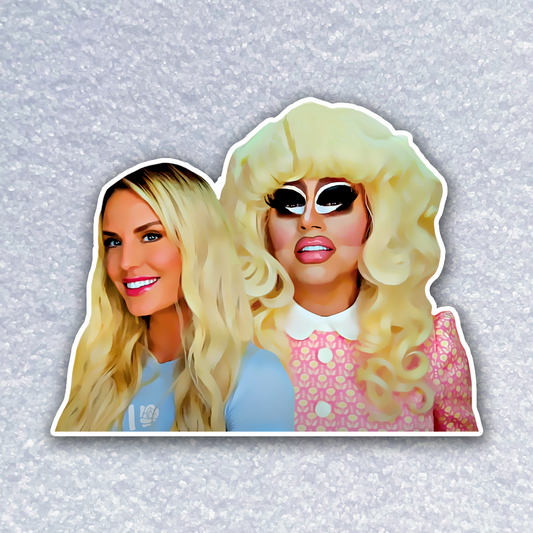 Whitney & Trixie - Sticker
